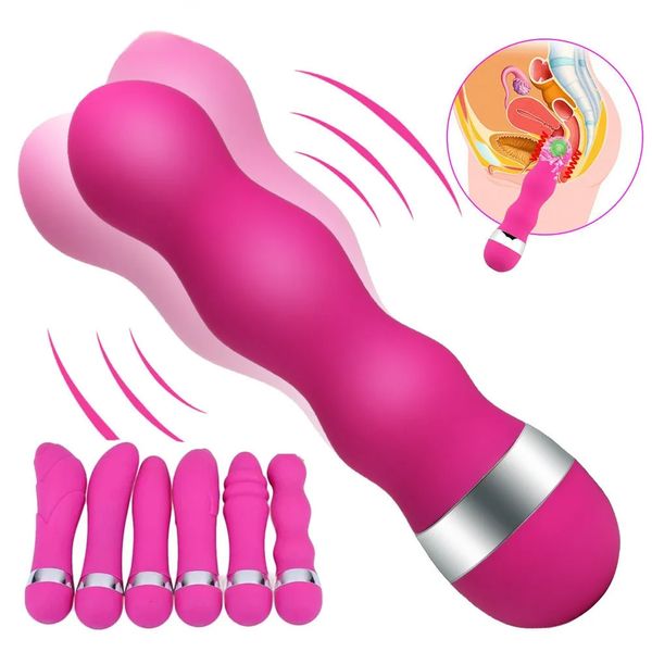 EggsBullets BDSM Vibromasseur AV Stick GSpot Vibration Gode Vagin Clitoris Masseur Masturbateur Plug Anal Adulte Érotique Sex Toys Pour Unisexe Boutique 231124