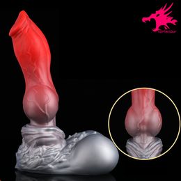 EggsBullets Nothosaur GRAEMEN Enorme Anale Plug Voor Vrouwen Mannen Fantasy Dildo 28cm Seksspeeltjes Fidget Toys ButtPlug Vagina Masturbatie 230808