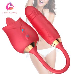 EggsBullets Tong Vibrerende Dildo Met Telescopische Roterende Vibrators voor Vrouw Anale Vaginale Clitoris Stimulator Volwassen Zuigen Erotische Speeltjes 230808