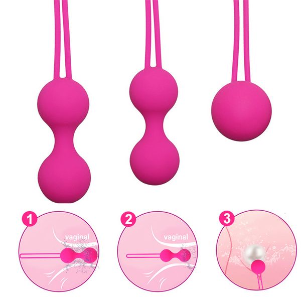 EggsBullets Vagina Tighten Shrink Ball para mujeres Muscle Trainer Ejercicio anal Juguetes Chino Kegel Egg Productos íntimos Sexo Adultos 230804