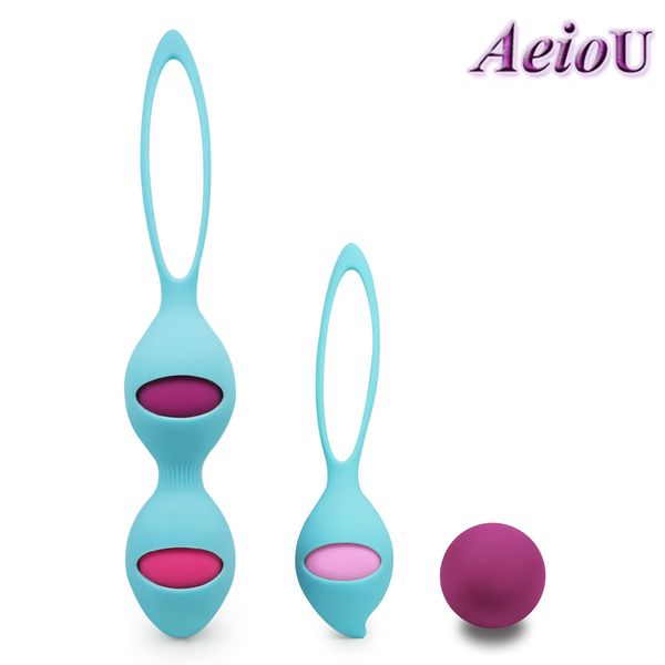 EggsBullets Vaginal Serrer Exercice Kegel Balls Lesté Kit pour Débutant Serrage Système De Formation Femmes Geisha Ball 18 Jouets 230804