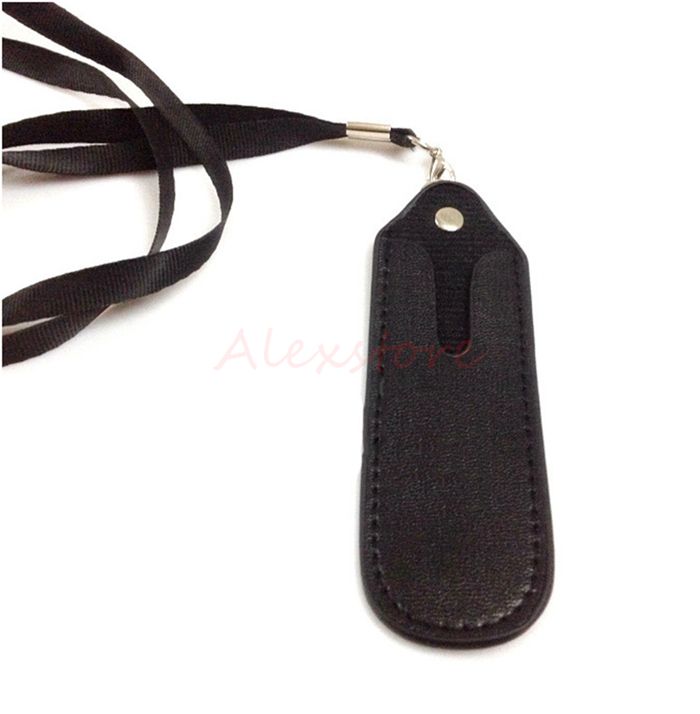 Electronic Cigarette Bag Ego Leather Lanyard Ring Necklace Carrying Bag Ego  E Cig Lanyard E Cigarette Evod Mt3 Vape Pen Case