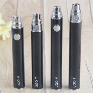 MOQ 1 stks Originele EVOD ego 510 Batterij UGO V T 650 900 1100 mah Micro USB Passthrough Lading met Usb-kabel vaporizers e cigs Vape Pen batterijen