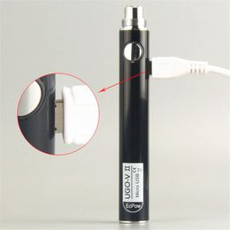 Oringinal Evod UGO V II V 2 650mAh 900mAh Ego 510 Batería 8 colores Micro USB Carga Passthrough E-cig O Pen Vape baterías