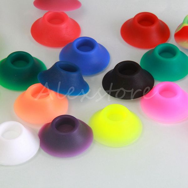 Ego Suckers e cigarette silicone ventouse support de base en caoutchouc présentoirs en silicone capuchons en caoutchouc support de stylo pour batterie ego t evod e cigs