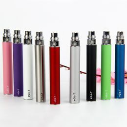 ego t vape batterij ego evod 510 draadbatterijen 650 900 1100 mAh ego-t vapes pen wordt geleverd met 510 USB-lader draad e-cigs