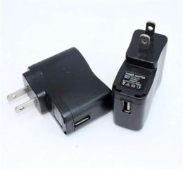 EGO-wandlader Zwart USB AC-voeding Muuradapter Adapter MP3-oplader USA Plug werk voor EGO-T EGO-batterij MP3 MP4 Zwart