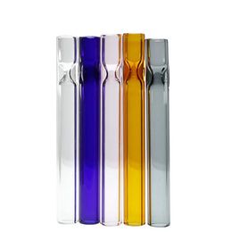 Egosmoker Colroful Pipe en Verre 4 Pouces One Hitter Pipes Filtres Steamroller Accessoires pour Fumer Porte-narguilé pour Tabac Herbe Sèche Brûleur à Huile Pipe à Main