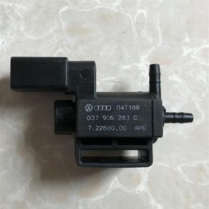 Vanne de commande de solénoïde de collecteur d'admission d'air de solénoïde de vide EGR pour AUDI A3 A4 A4Q VW EOS GOLF JETTA PASSAT OEM 037906283C 037 906 275F