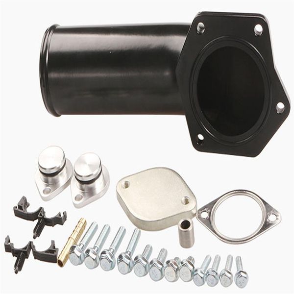 Kit de suppression de vanne EGR coude d'admission moulé sous pression pour 08-10 Ford 6 4L Powerstroke Diesel3036