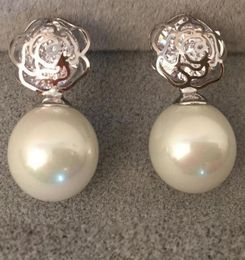 EH373 camélia fleurs perle marque design luxe nouveau 2020 bijoux bijoux Pendientes Mujer Stamement boucles d'oreilles pour Women6873837