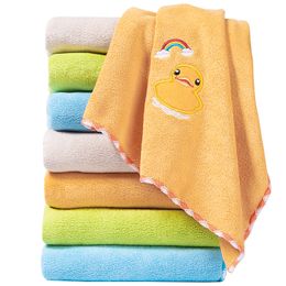 Eheh 75*35cm microfiber stof cartoon handdoek handdoek Regenboogdieren patroon sneldrogende absorberende duurzame zachte gezicht handdoek