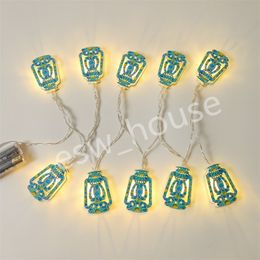 Eid Al-Fitr Party Decoraties 1.6Meters 10 Lichten Midden-Oosten Arabische Moslim Ramadan String Light Ramadan Home Ornament