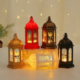 Eid Decoratie Mubarak Led Windlichten Ramadan Decoraties voor Home Islamitische Moslimfestival Party Decor Ramadans Geschenken Eid