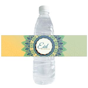 Eid Mubarak Party Decor Waterfles stokjes Labels Zegelsticker Geschenktas Stickers DIY Decor Leveringen Moslim Islamitisch festival