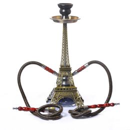 Tour Eiffel Narguilé Arabian Hookah Factory Double Barrel Narguilé PF