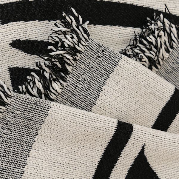 Eifloy modern chenille zebra motif canapé de canapé-ser vers de serviette de meubles 4 places canapé-jet de couverture canapé de fauteuil