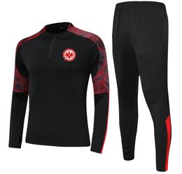 Eintracht Frankfurt Kids Size 4xs to Xs Running Tracksuit sets hommes costumes d'extérieur kits à la maison vestes pantalons de sport de randonnée de randonnée 9469099