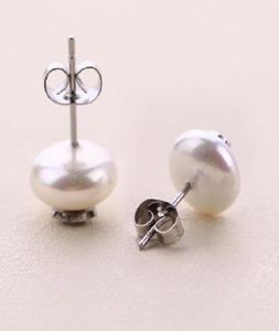 El Oso Pendien Twee -stijl mode roestvrij staal Panda Pearl Stud Earring For Women No Fade Brand Jewelry Original Design3106022