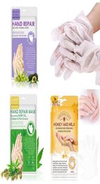 Elaimei aliver collageen doordrenkt hydraterende handschoenen Honing Hands Masker verbetert droge exfoliërende handmaskers3505756