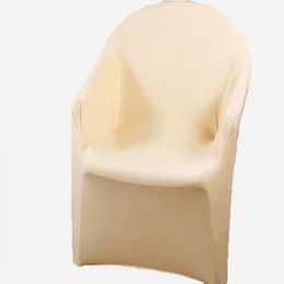 Housse de fauteuil élastique Housse de fauteuil extensible Housses en spandex pour fauteuils Housse de chaise de fête de mariage Housse de chaise Y200103