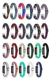 Bandes élastiques pour Fitbit Charge 5 Boucle de sangle de bracelet en tissu sportif pour Fitbit Charge5 Band de bracelets de montre Correa4335308