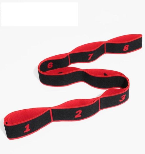 Bandas elásticas para fitness Yoga Pu Correa Entrenamiento latino Banda de estiramiento Entrenamiento Alargar Cinta elástica múltiple para danza Gimnasio Equipo deportivo 2094304