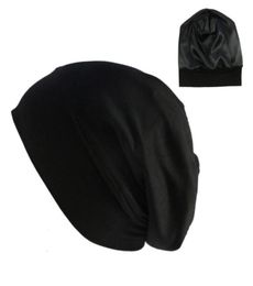 Elastisch Katoen Tulband Hoed Effen Kleur Dames Hoofddoek Motorkap Innerlijke Hijaabs Cap Moslim Hoofd Wraps Femme Wrap Chemo BeanieSkull Caps4476947