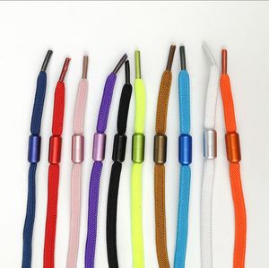 Elastic No Tie Shoelace Semicircle Shoe Lace For Kids and Adult Sneakers ShoelaceS Quick Lazy Metal Lock Laces ShoeS Strings