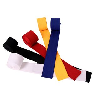 Élastique pur coton boxe main wrap sangle 2.5 m gants de boxe main Bandage équipement de protection offre spéciale