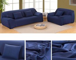 Elastische bankdeksel Sofa Slipcovers Goedkope katoenen deksels voor woonkamer SLIPCOVER COUCH COVER 1234 Seater15970876