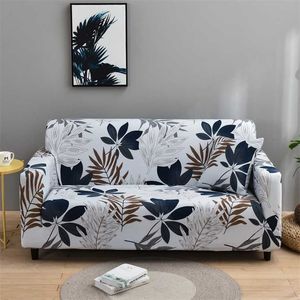 Elastische Sofa Covers voor Woonkamer Spandex Tight Wrap All-inclusive Sectional Couch Cover Meubels Slipcover 1/2/3/4 SEABER 211102