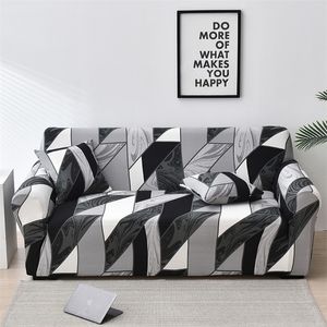Elastische Sofa Slipcover All-inclusive Sofa Cover voor Woonkamer Corner Fundas Sofa's Con Chaise Longue Couch Cover Meubels Case LJ201216