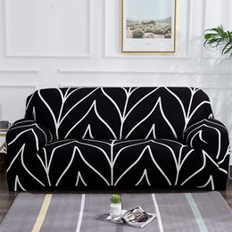 Elastische bank slipcovers Moderne hoes voor woonkamer Sectionele hoek L vormstoelbeschermer Bank 1 2 3 4 -zuiverer 220615