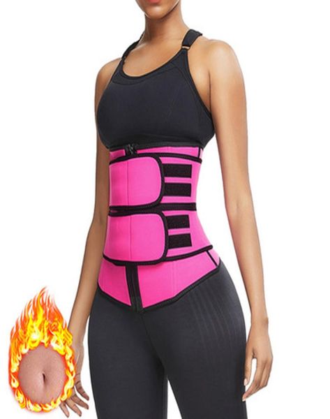 Sports élastiques Belly Trainer Slim Trimmer Body Sauna transpiration Slim Wrap Brace Poids Lose Lombar Brace Brace Support1765221