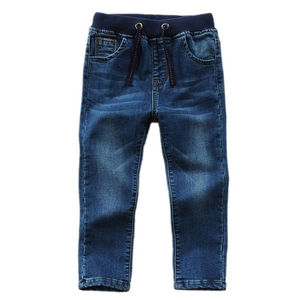 Brand de mode élastique design de la marque pour enfants Jeans décontractés pour enfants garçons de 2 à 14 ans porter FM034 230406