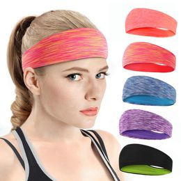 Diadema elástica para Yoga, banda para el sudor deportiva para mujeres/hombres, banda para el pelo deportiva para correr, turbante, banda para el sudor para gimnasio al aire libre, tocados