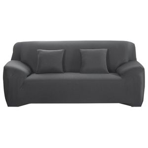 Elasticiteit Sofa Cover voor Woonkamer Antislip Couch SnowCover Universele Spandex Solid Color Stretch Sofa Covers 1/2/3/4 Seater 201119