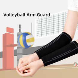 Coude Genouillères 1 Paire Volleyball Bras Manches Compression Avant-bras pour Femmes Hommes Sting Sport Bracelet Protection Poignet Garde Soutien 230418