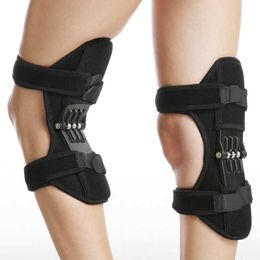 Elleboog knie pads 1 pc knie bescherming booster power ondersteuning knie pads krachtige rebound spring force sporten vermindert pijn koude been bescherming j230303