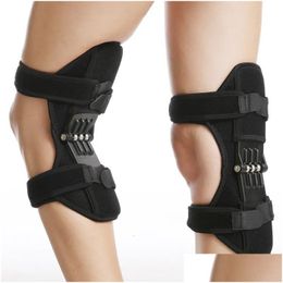 Elleboog knie pads 1pc Protection Booster Power Support Powerf Rebound Spring Force Sports vermindert pijn als Cold Leg 230613 Drop Delivery OTCST