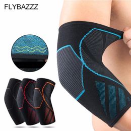 Elleboog knie pads 1 stc unisex non-slip ondersteuning workout armbeschermer compressie mouw brace tennis ademende buitenvolleybal