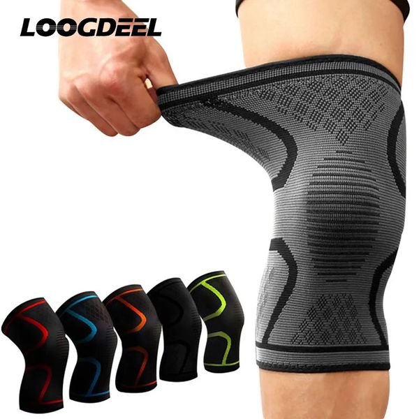 Coudières genouillères 1 pièces Fitness course à pied cyclisme soutien bretelles élastique en nylon Sport Compression Pad manchon pour basket-ball volley-ball 231219