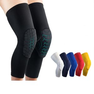 Elleboog knie pads 1 stks honingraatmouwbeschermer brace elastische knieapad beschermende atella schuim ondersteuning basketbalvolleyballsupport