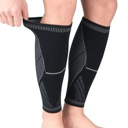 Coudières et genouillères 1 pièces course à pied athlétisme manches de Compression jambe mollet tibia attelles coudières genouillères Protection sport sécurité unisexe 231007