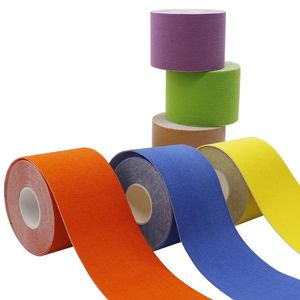 Coude Genouillères 2 Taille Élastique Coton Rouleau Cinta Ddhesiva Ruban Adhésif Sport Muscle Bandage Soins Kinésiologie Gym Soutien Sport