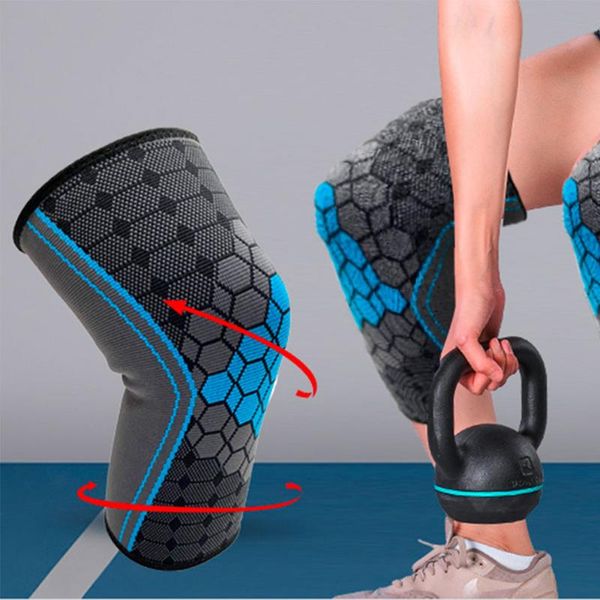 Coderas rodilleras 2 uds soporte elástico para piernas Brace Wrap Protector gimnasio deporte Fitness equipo baloncesto fútbol voleibol entrenamiento proteger