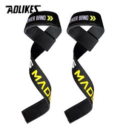 Elleboog knie pads aolikes 1 paar gewichtheffen polsband sport professionele training handbands pols ondersteuning banden wraps bewakers voor gym fitness 230311