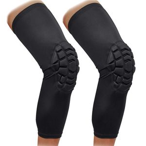 Coudières et genouillères à Compression, manchons de jambe, résistant aux chocs, manchon de soutien étendu, genouillères de protection pour le sport, pour le basket-ball