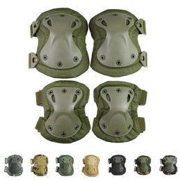 Elleboog Kniebeschermers JSJM Tactische Kniebeschermer Elleboog Outdoor Sport Kneepad Klimmen Motocross Veiligheidsuitrusting Kniebeschermende Pads 231114